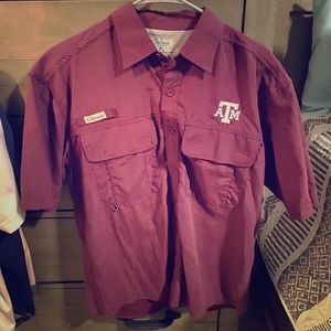 NWOT - Men’s Medium Texas A&M Fishing Shirt